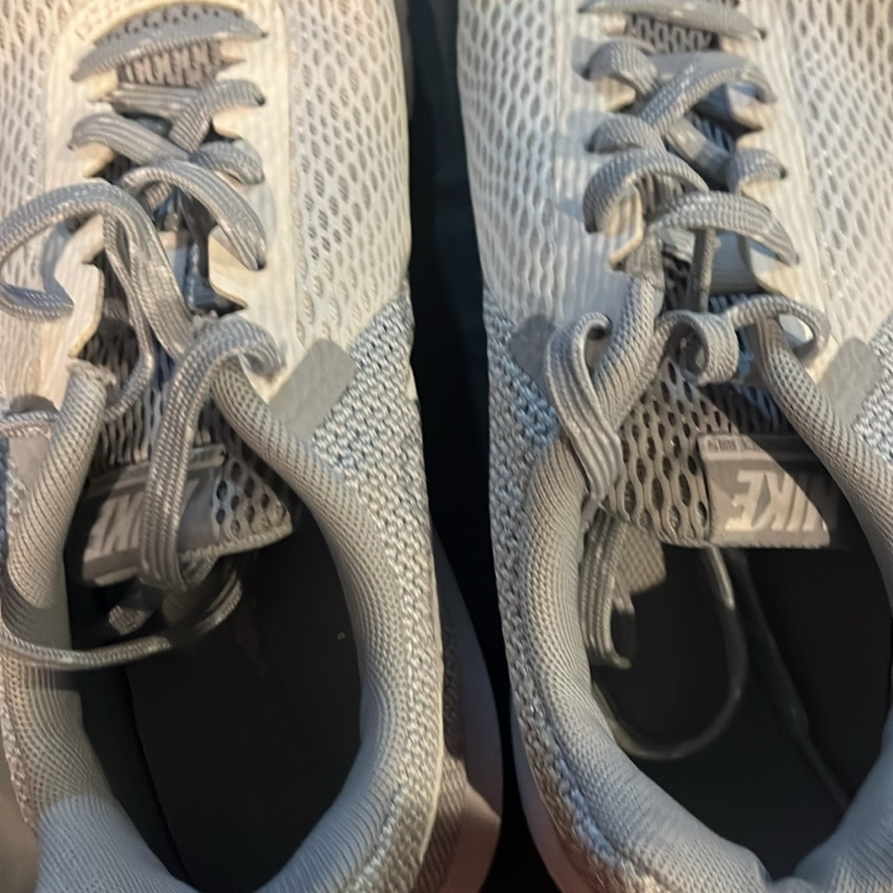 Nike Flex Experience RN 5 Womens Size 8.5 White Grey Running Shoes 844729-100 - Picture 5 of 6